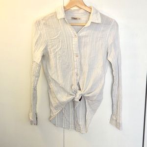 Faherty Double Layer Gauze Button-up Shirt